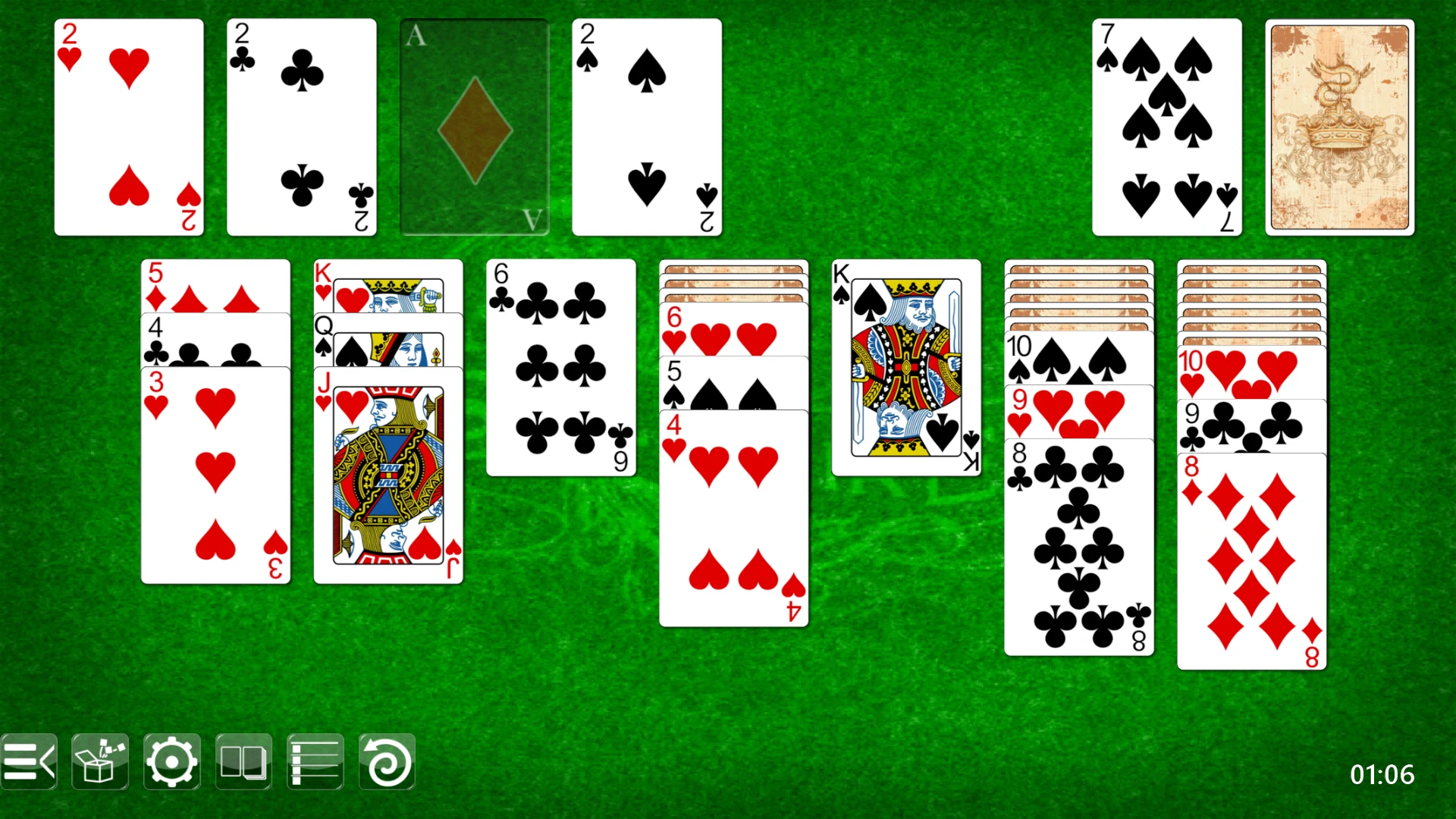 Solitaire screenshot