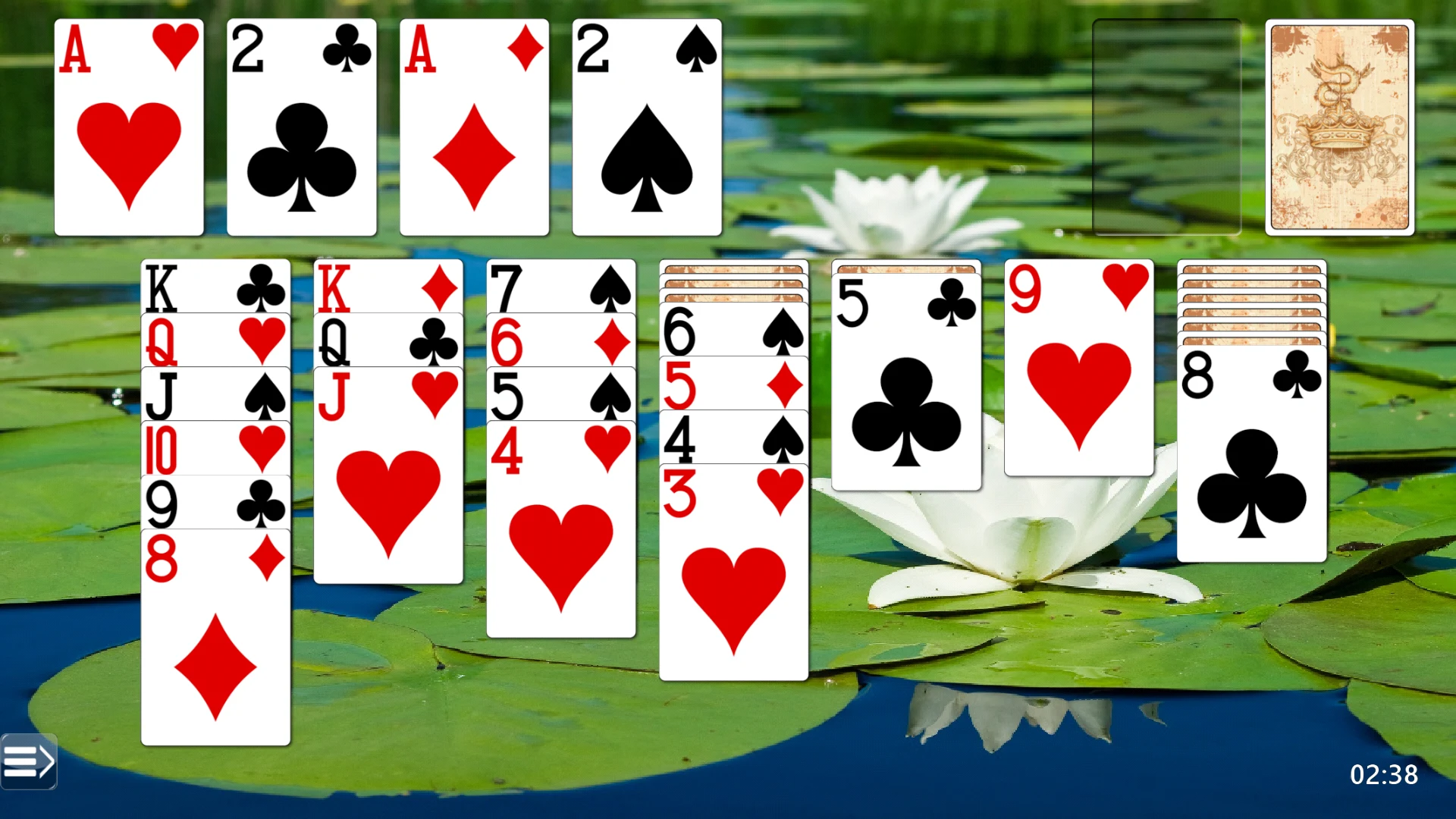 Solitaire screenshot