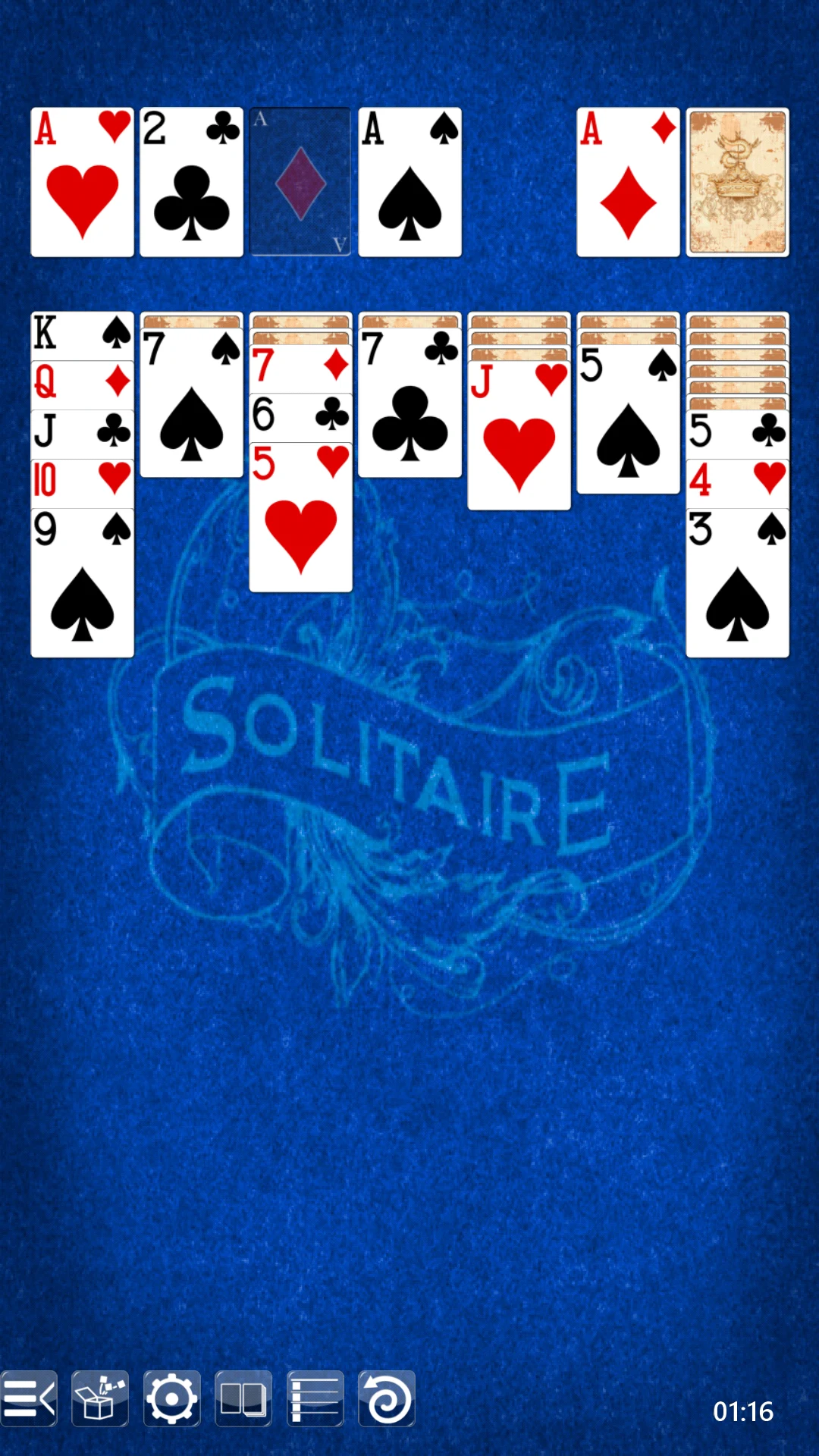 Solitaire screenshot