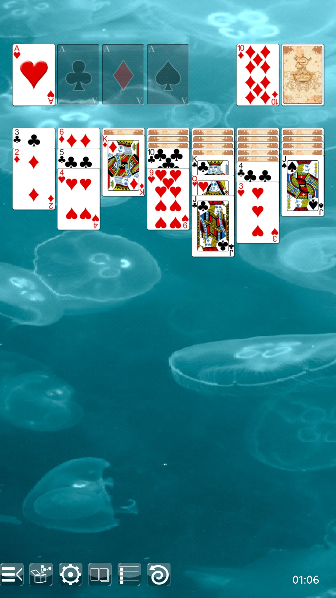 Solitaire screenshot