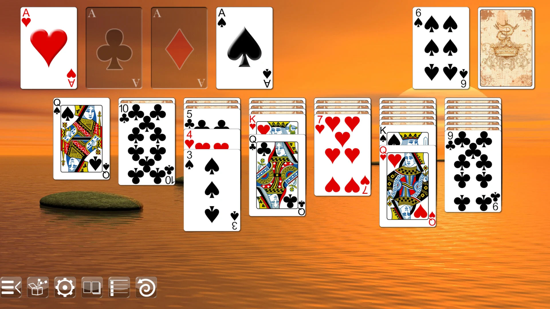 Solitaire screenshot