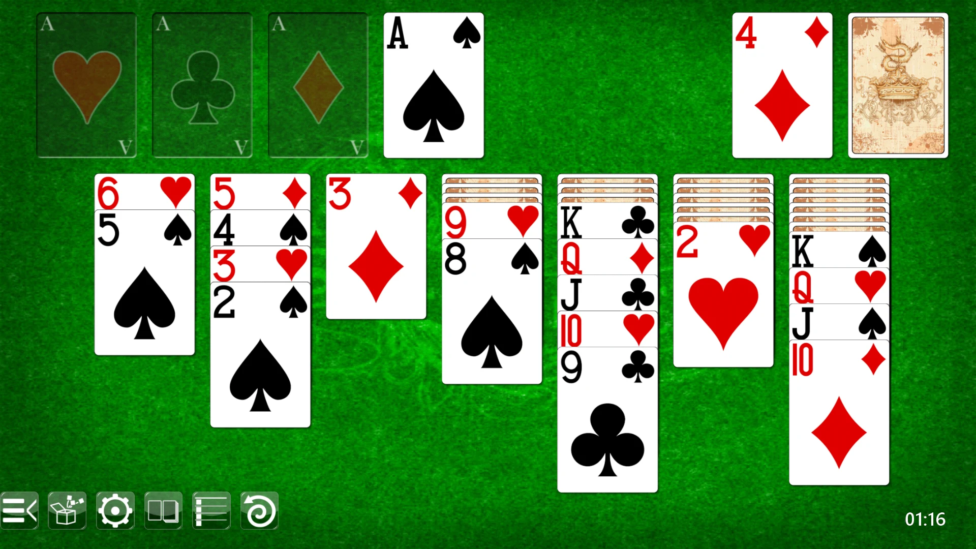 Solitaire screenshot