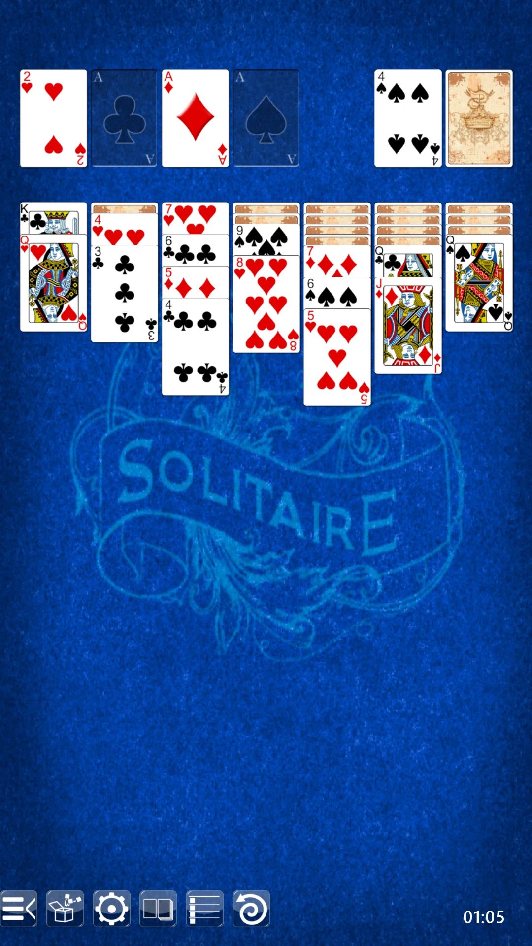 Solitaire screenshot