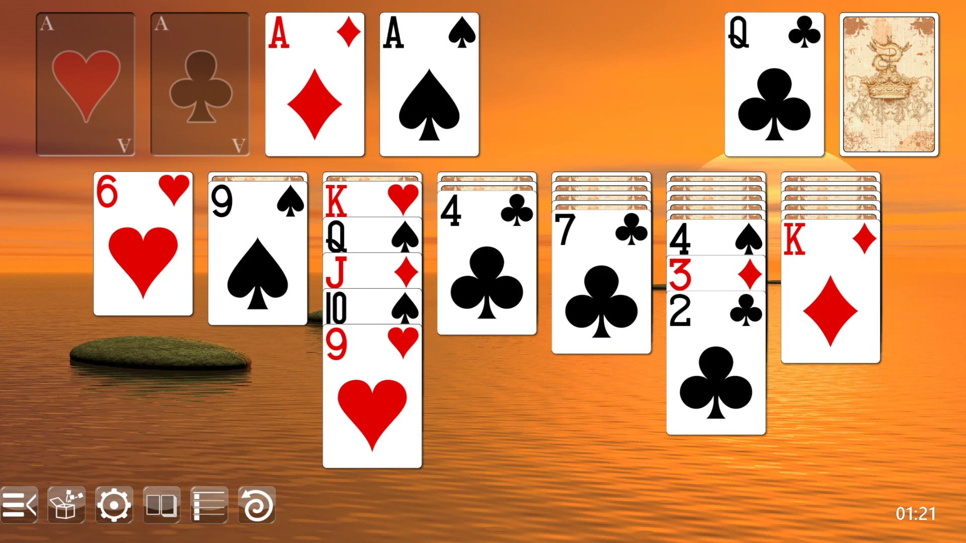 Solitaire screenshot