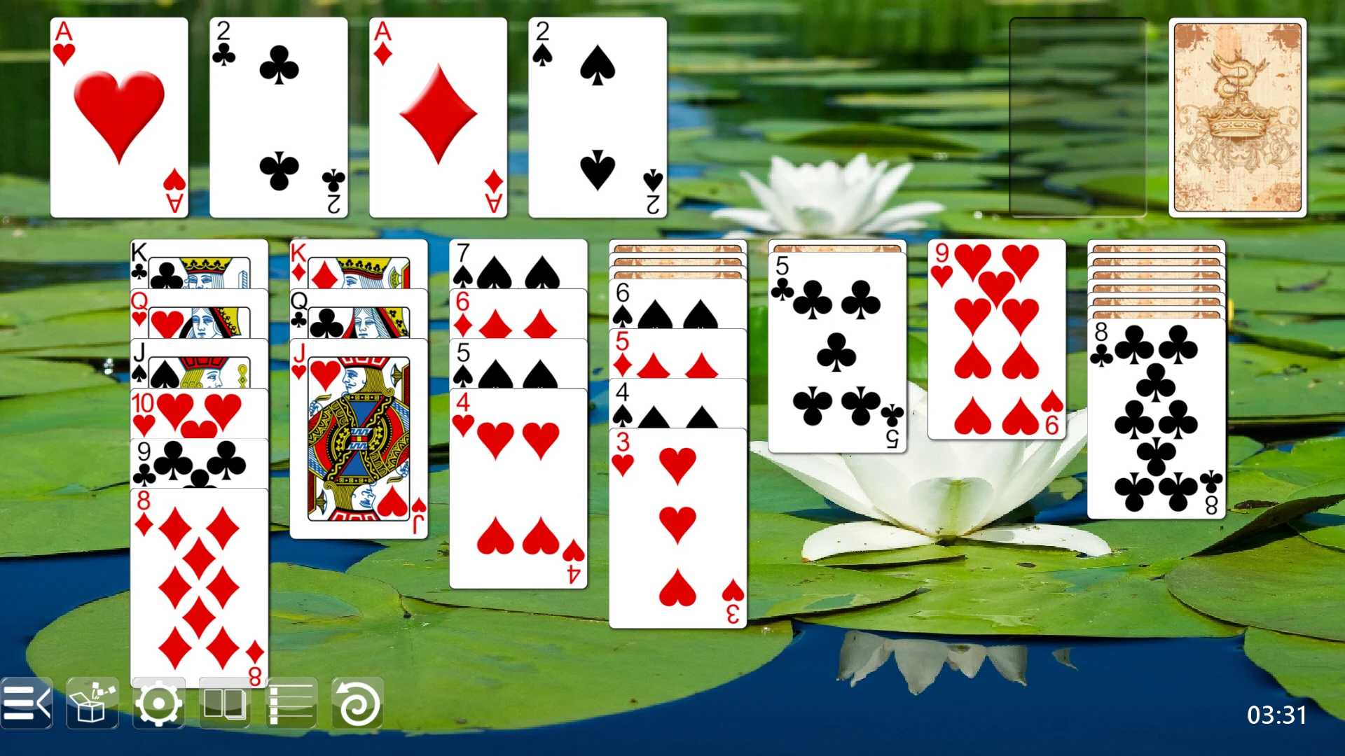 Solitaire screenshot
